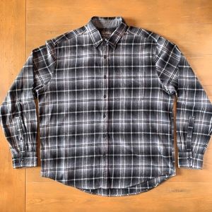Eddie Bauer Black and White Flannel